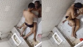 Desi devar bhabhi bathroom sex part